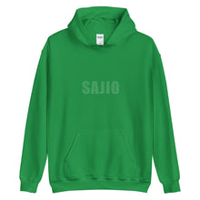 Load image into Gallery viewer, Sajio White Matrix Code Hoodie
