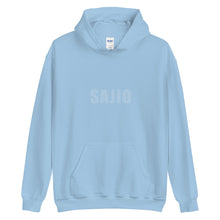 Load image into Gallery viewer, Sajio White Matrix Code Hoodie
