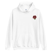 Load image into Gallery viewer, Sajio Embroidered Rose Hoodie
